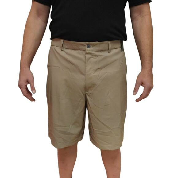 Pebble Beach Other - PEBBLE BEACH men's dry luxe performance golf shorts in plaza taupe Size 42 NEW